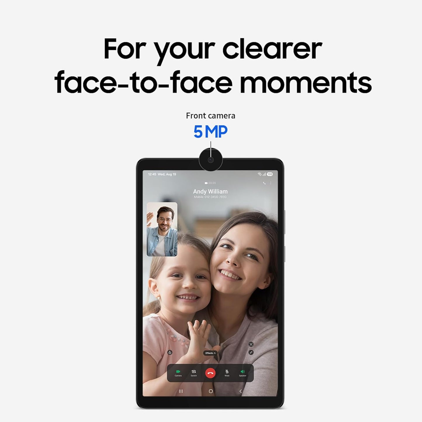 Samsung Galaxy Tab A11, 22.05 cm (8.7 inch) TFT LCD Display, 4 GB RAM, 64 GB Storage, Wi-Fi + LTE Tablet