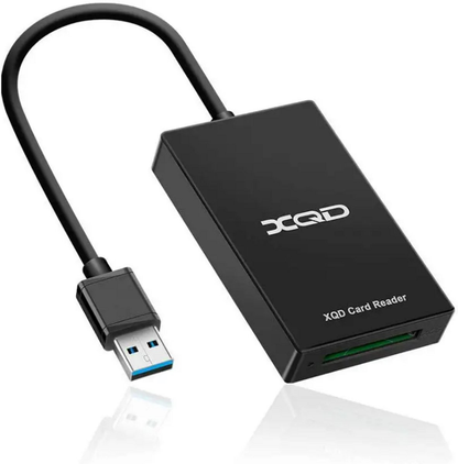 Portable High-Speed USB 3.0 External Card Reader XQD Compatible Easy Installation for Computer Use