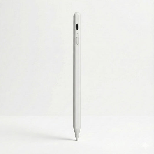 Active Stylus Pencil For Apple iPad | White Color | Pencil USB-C | High Responsive Tip Pencil | For iPad, iPad Mini, iPad Pro, iPad Air.