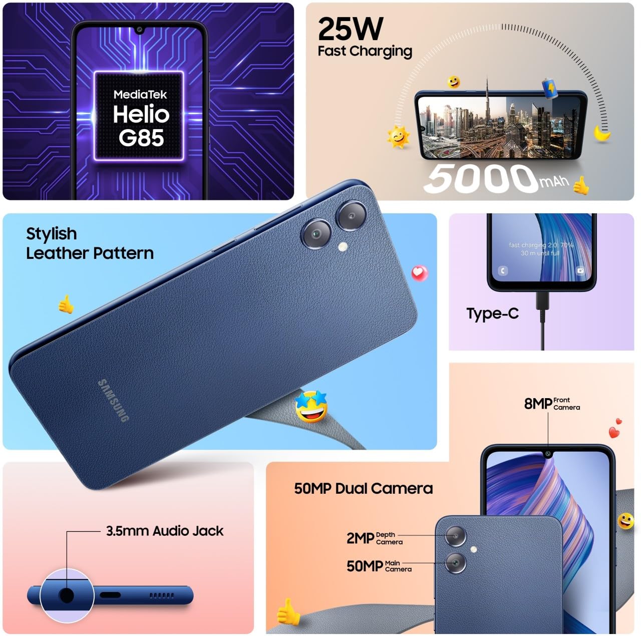 Samsung Galaxy F05 (64 GB) (4 GB RAM)