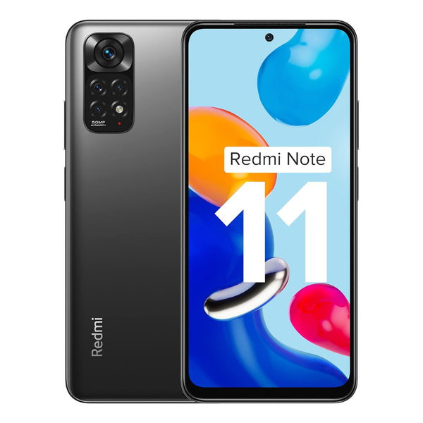 Redmi Note 11 (Space Black, 6GB RAM, 128GB Storage)|90Hz FHD+ AMOLED Display | Qualcomm® Snapdragonâ„¢ 680-6nm | 33W Charger Included