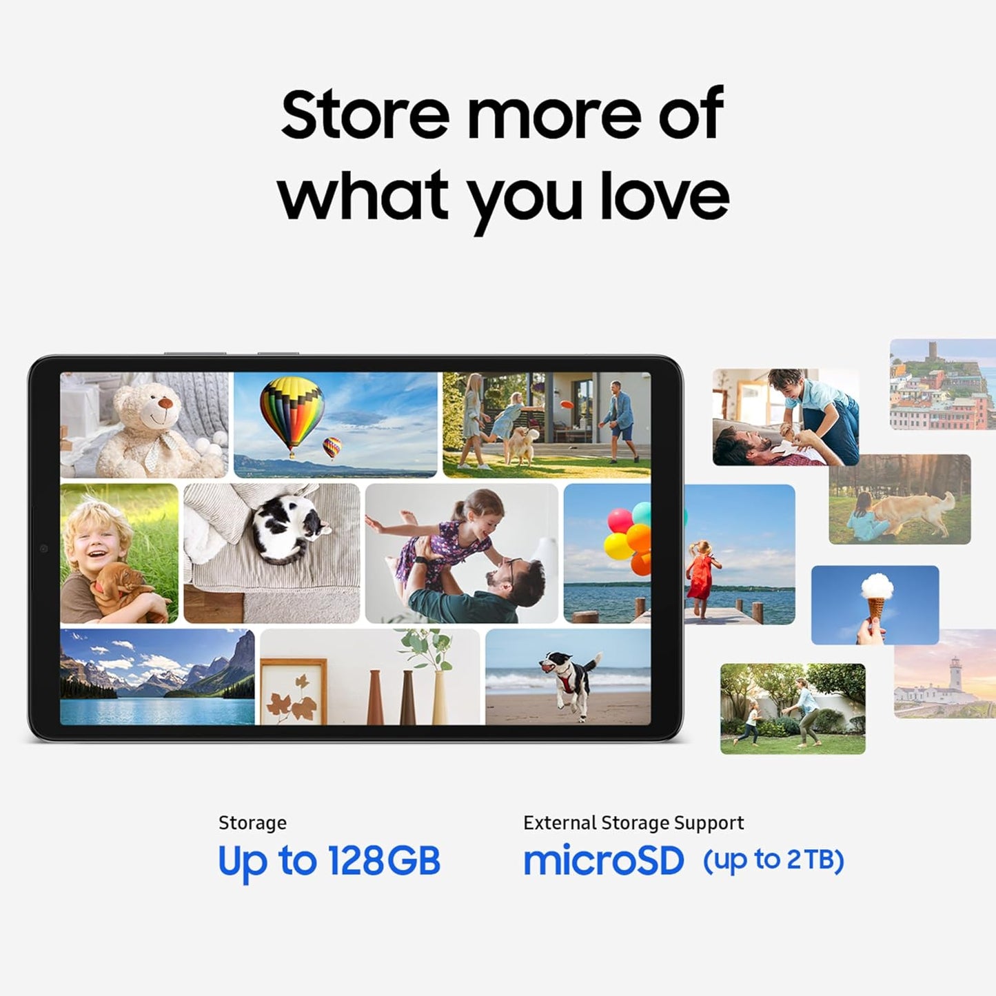 Samsung Galaxy Tab A11, 22.05 cm (8.7 inch) TFT LCD Display, 4 GB RAM, 64 GB Storage, Wi-Fi + LTE Tablet