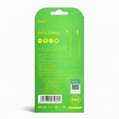 Hoco U42 120cm Lightning Steel Cable