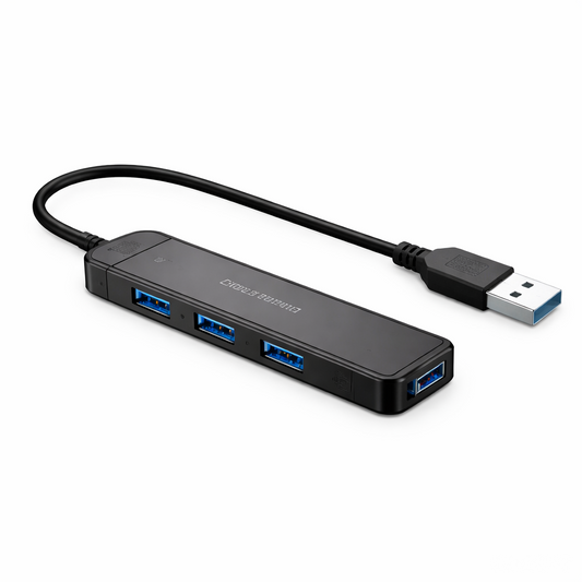 Beikell USB 3.0 Hub, 4-Port Ultra Slim USB Hub, Data Hub, Extra Light, Super Speed, for MacBook, MacBook Air/Pro/Mini, PS4, Surface Pro, Huawei MateBook, USB Flash Drives etc.