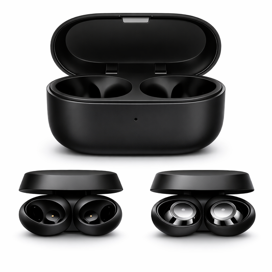 Compatible With Jabra Elite 75T Charging Case, Replacement Charger Case Cradle Dock for Jabra Elite 75T Wireless Earbuds (Capacity: 700Mah), Black