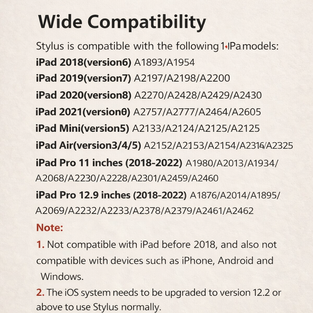 Active Stylus Pencil For Apple iPad | Black Color | Pencil USB-C | High Responsive Tip Pencil | For iPad, iPad Mini, iPad Pro, iPad Air.